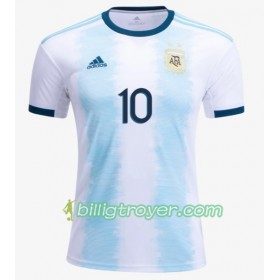 Billige Fotballdrakter Argentina Diego Maradona 10 Hjemmedraktsett Copa América 2019 Kortermet